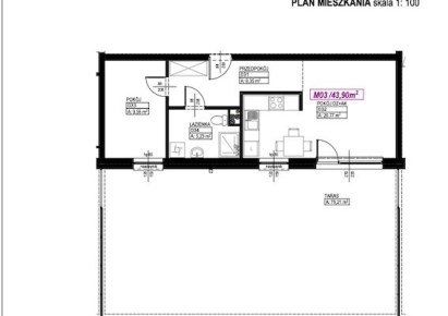 mieszkanie na sprzedaż - Piotrków Trybunalski, Wierzeje